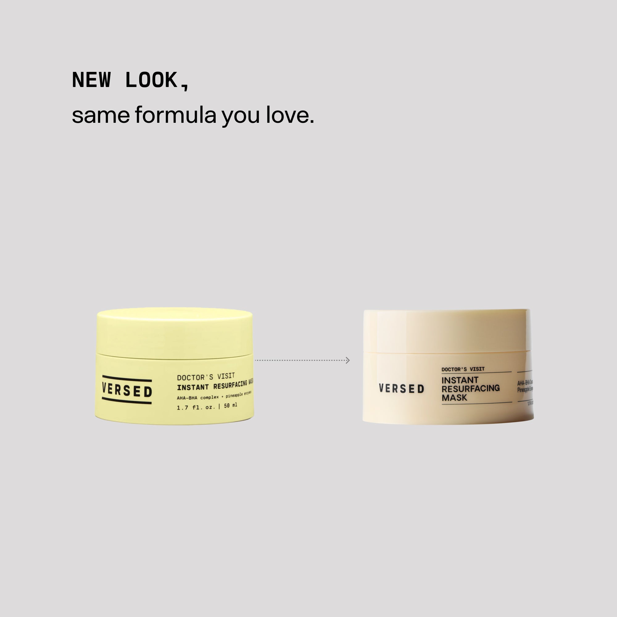 【Versed】 Doctor's Visit Instant Resurfacing Mask 50ml Doctor's Visit